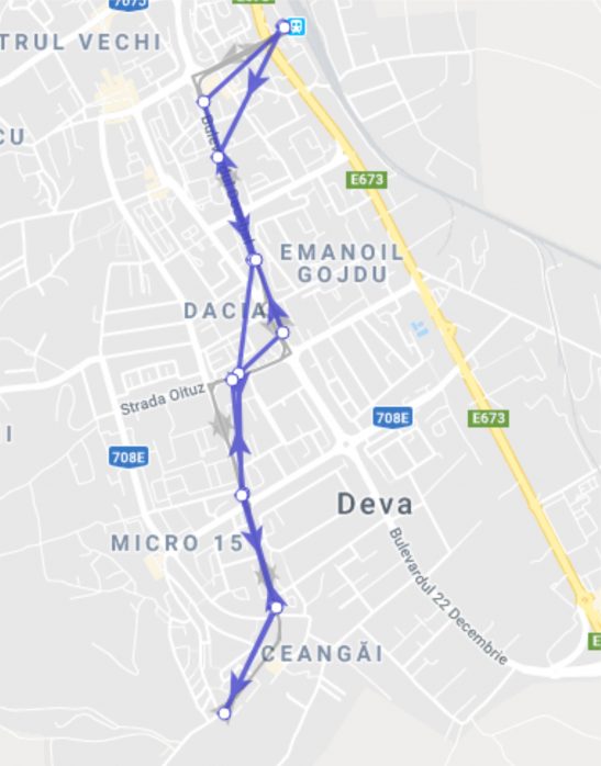 Traseu Linia 2 Archia